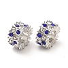 Rack Plating Alloy Rhinestone European Beads PALLOY-P289-49P-3