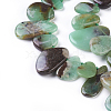 Natural Chrysoprase Beads Strands G-F645-16-3