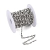 Tarnish Resistant 304 Stainless Steel Link Chains CHS-K001-83-5