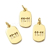 Brass Pendants KK-K341-12G-1