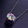 SHEGRACE Rhodium Plated 925 Sterling Silver Necklaces JN629A-2