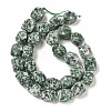 Natural Green Spot Jasper Beads Strands GG-CBAF8A8-A01-01-5