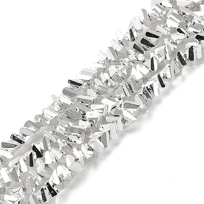 Electroplate Glass Beads Strands X-EGLA-D030-16A-06-1