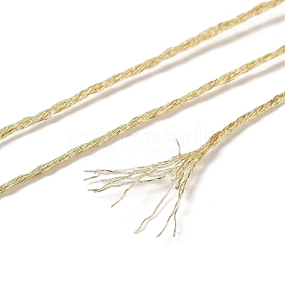 10 Skeins 12-Ply Metallic Polyester Embroidery Floss OCOR-Q057-A14-1