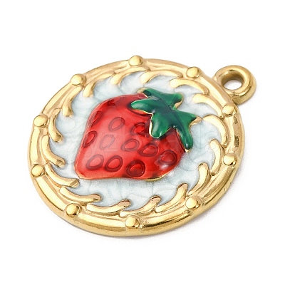 304 Stainless Steel Pendants STAS-D129-12B-G-1
