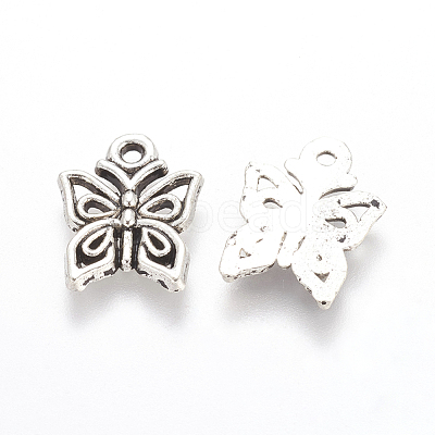 Tibetan Style Alloy Pendants TIBEP-A890-AS-LF-1