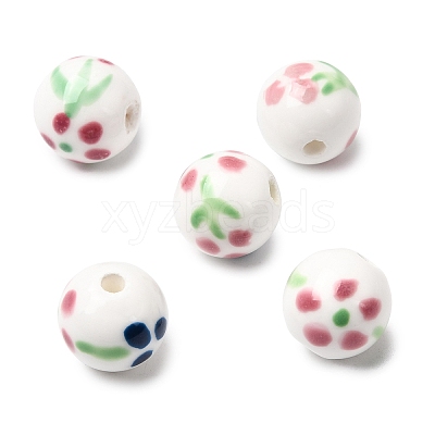 Handmade Porcelain Beads PORC-A034-03B-1