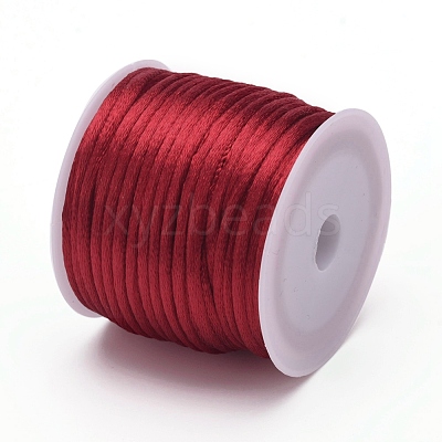 Nylon Satin Rattail Cords NWIR-L006-1mm-05-1