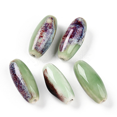 Handmade Porcelain Beads PORC-N008-07M-1
