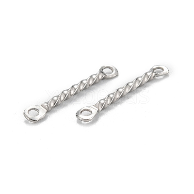 Tarnish Resistant 304 Stainless Steel Link Connectors STAS-Z034-18A-P-1