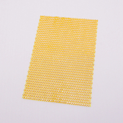Plastic Elasticity Rhinestone Net KY-WH0020-86B-1
