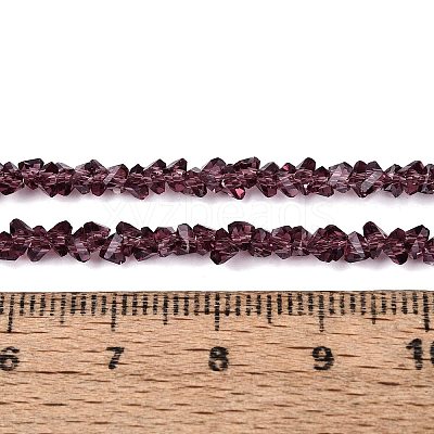 Transparent Glass Beads Strands GLAA-N018-3mm-27-1