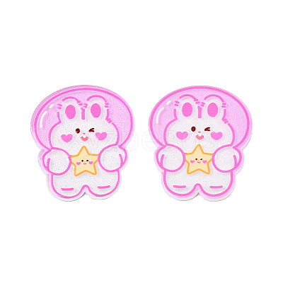 Printed Acrylic Cabochons OACR-N135-75-1