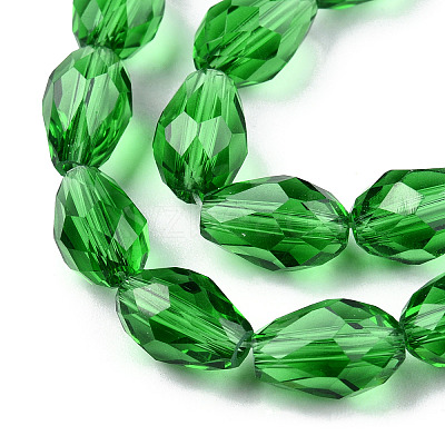 Glass Beads Strands X-GLAA-R024-11x8mm-6-1
