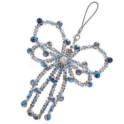 1Pc Glass Mobile Straps HJEW-SZ0001-59B-1