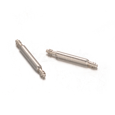 Tarnish Resistant Stainless Steel Double Flanged Spring Bar Watch Strap Pins STAS-M231-02-1