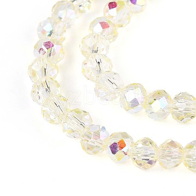 Transparent Glass Beads Strands EGLA-N016-3mm-05-1