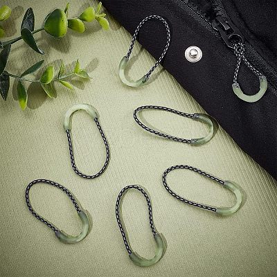 30Pcs Luminous Plastic Zipper Pulls FIND-CA0005-31-1