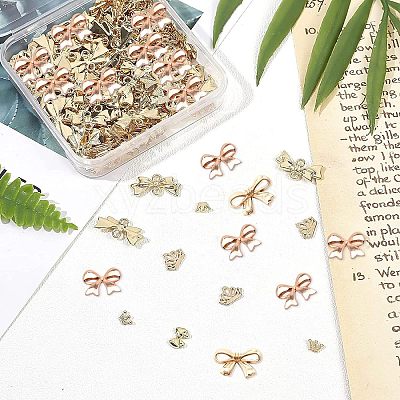 Alloy Cabochons Accessories PALLOY-OC0002-47G-1