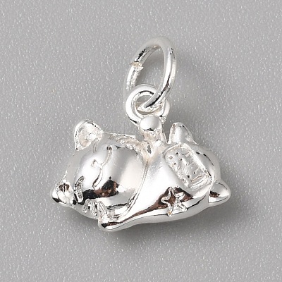 Brass Charms FIND-WH0159-63S-22-1