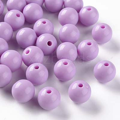 Opaque Acrylic Beads X-MACR-S370-C12mm-A03-1