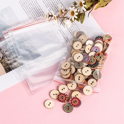Plastic Resealable Packaging Bags OPP-Q002-10x15cm-1