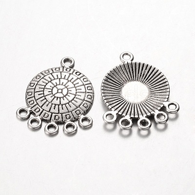 Tibetan Style Alloy Chandelier Component Links EA361Y-NF-1