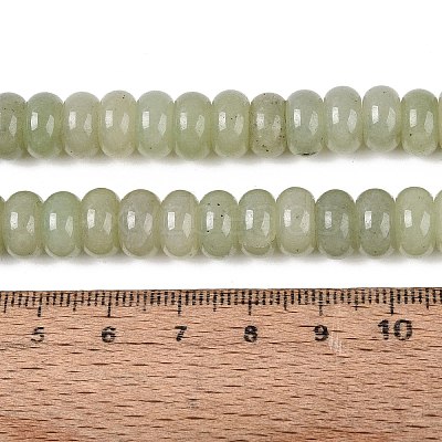Natural White Jade Beads Strands G-Q613-01F-13-1