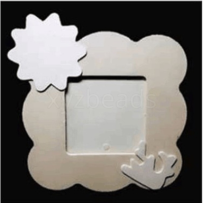 Unfinished Natural Wood Photo Frames WOOD-WH0110-29-1