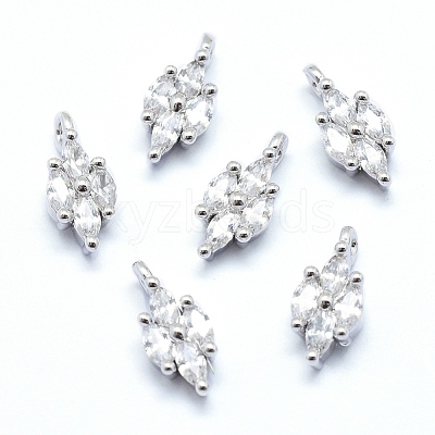 Brass Charms ZIRC-J040-36P-01-NR-1