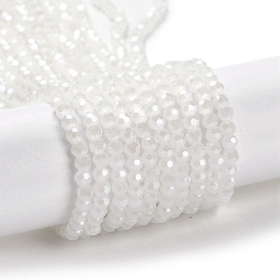 Electroplate Glass Beads Strands X-EGLA-A035-J3mm-A05-1