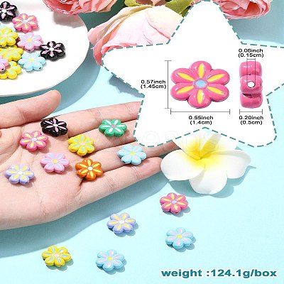 30Pcs Alloy Enamel Beads ENAM-CJ0006-20-1