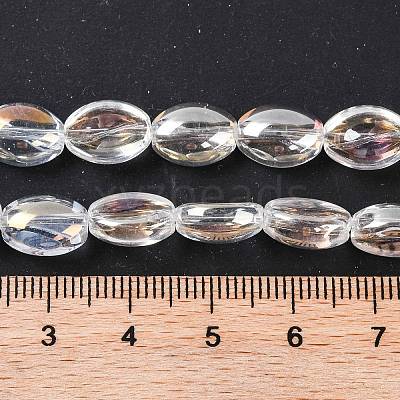 Electroplate Glass Beads Strands EGLA-B005-01A-AB01-1