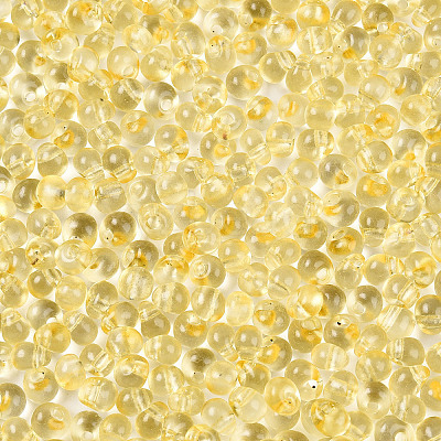 3/0 Baking Paint Glass Fringe Seed Beads SEED-A034-04A-1