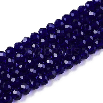Glass Beads Strands EGLA-A044-T4mm-D06-1