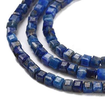 Natural Lapis Lazuli Beads Strands G-H042-B42-01-1