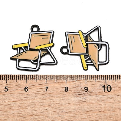 Baking Paint Alloy Enamel Pendants AL-CBA6AEB-15EB-02-1