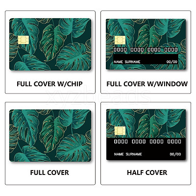 PVC Plastic Waterproof Card Stickers DIY-WH0432-079-1