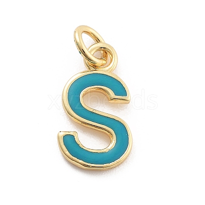 Rack Plating Brass Pendants KK-C065-03S-G-1
