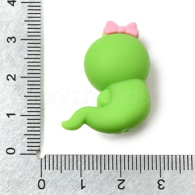 Teachers' Day Silicone Beads SIL-D013-05B-1