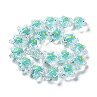 Transparent Glass Beads LAMP-H065-02A-1