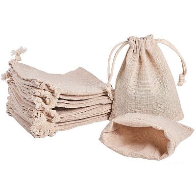 Cotton Packing Pouches Drawstring Bags ABAG-PH0002-31-1