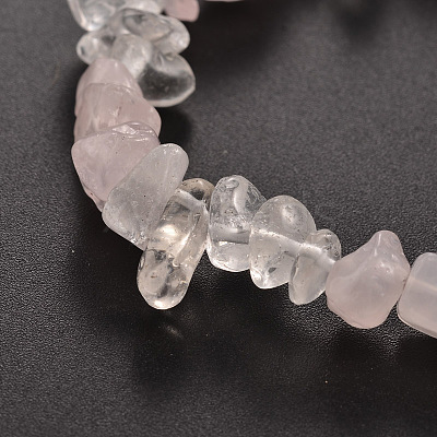 Chips Gemstone Beaded Stretch Bracelets BJEW-JB01825-01-1