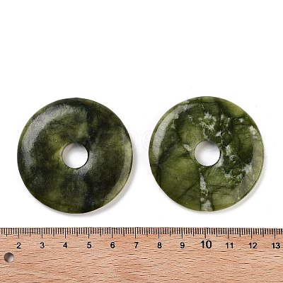 Natural Southern Jade Pendants X-G-K099-50mm-03-1