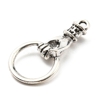 Plated Alloy Pendants PALLOY-D020-03AS-1