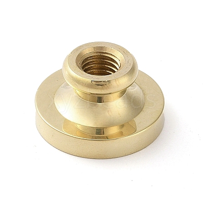 Christmas Series Wax Seal Brass Stamp Head AJEW-M037-01G-15-1