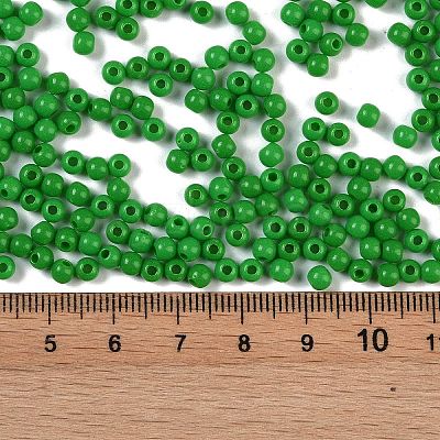 Opaque Acrylic Beads SACR-A007-01A-13-1
