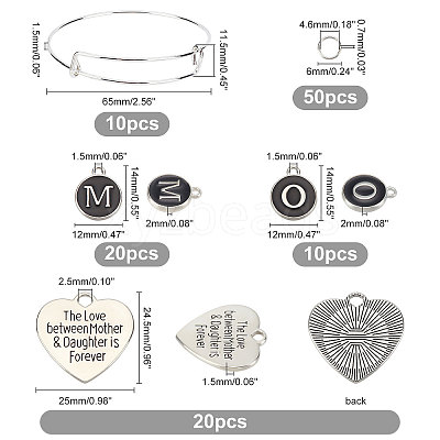 DIY Bangle Making Kits DIY-PH0003-74-1
