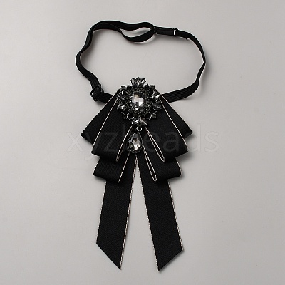Bowknot Polyester Suit Necktie AJEW-WH20006-12B-1