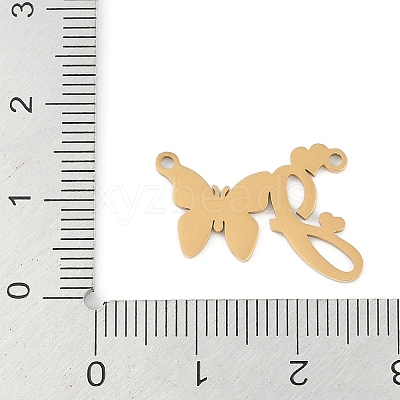 304 Stainless Steel Pendants STAS-L279-002G-J-1